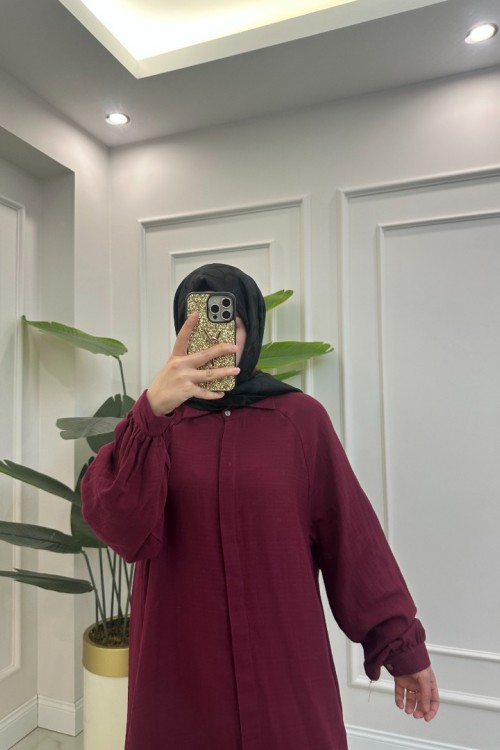 BORDO MÜSLİM İKİLİ TAKIM 
