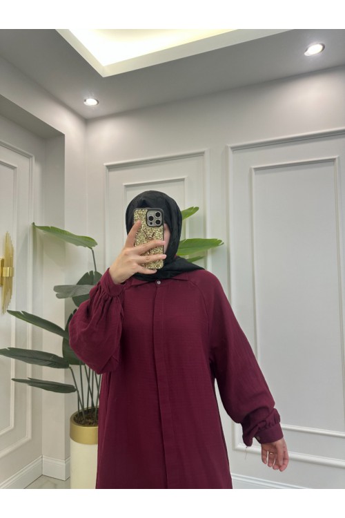 BORDO MÜSLİM İKİLİ TAKIM 